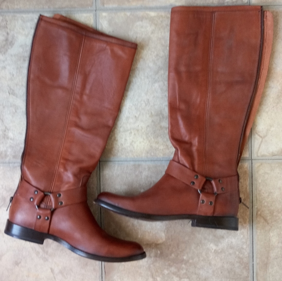 💥Fry Philip Harness tall boots ,Size 9💥 - Picture 2 of 7
